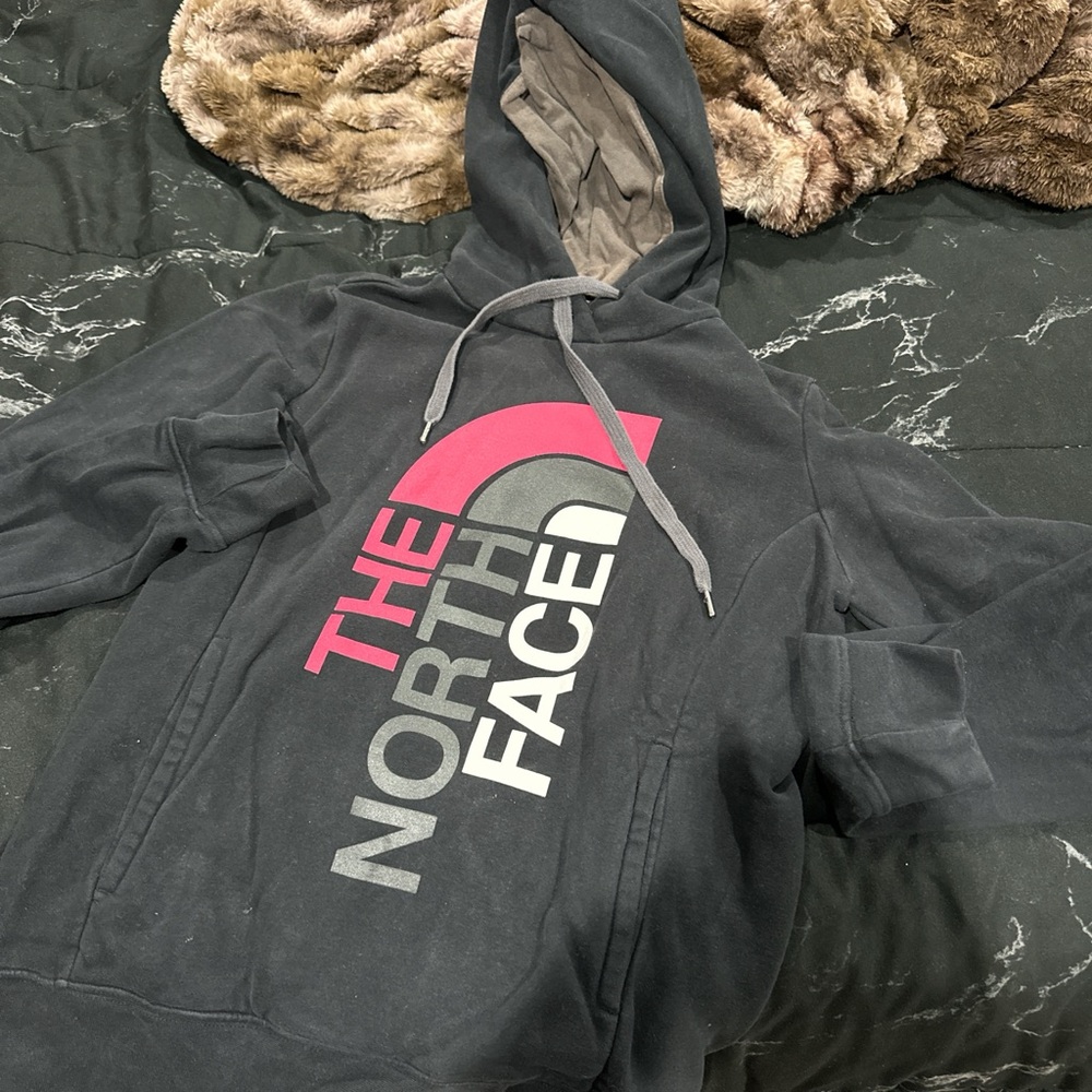 The North Face Black and Brown Hoodie